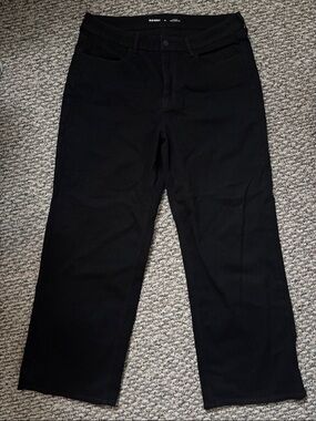 Old Navy Black Wide-Leg Jeans